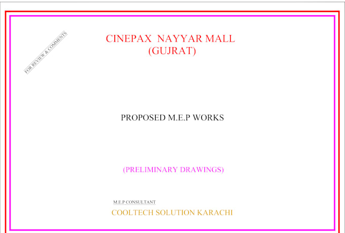 create professional mep drawings in autocad
